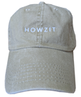 Cap - HOWZIT - Beige Stonewash